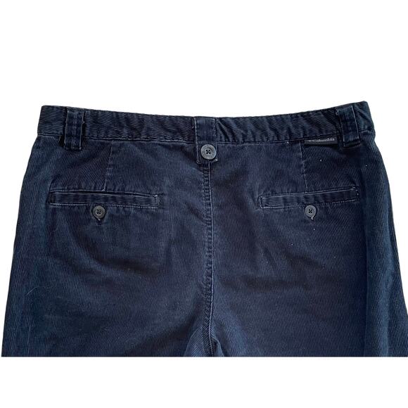 Columbia Sportswear Mid Rise Straight Leg Black Corduroy Pants, Size 10 - Picture 4 of 11